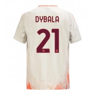 Fotballdrakt Herre AS Roma Paulo Dybala #21 Bortedrakt 2024-25 Kortermet